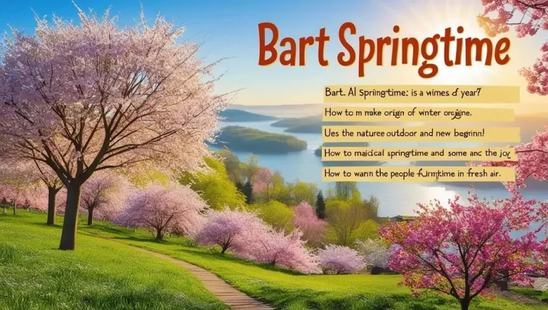 Bart Springtime