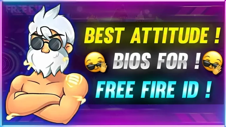 Free Fire Instagram Bio