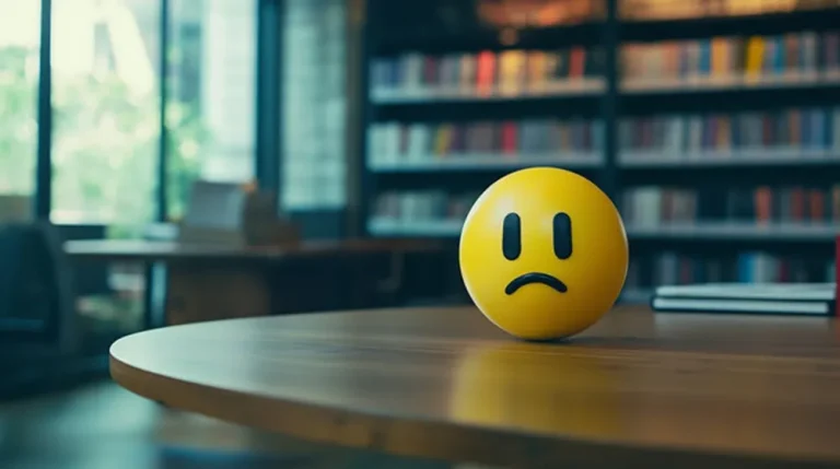 Sad Emoji DP for WhatsApp