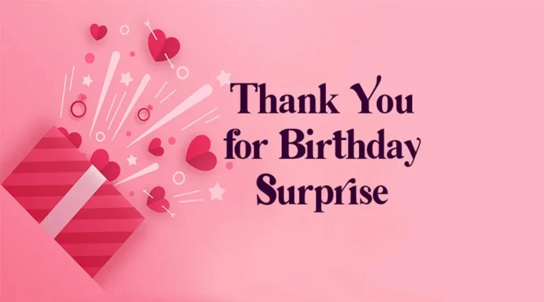 Surprise Birthday Celebration Quotes